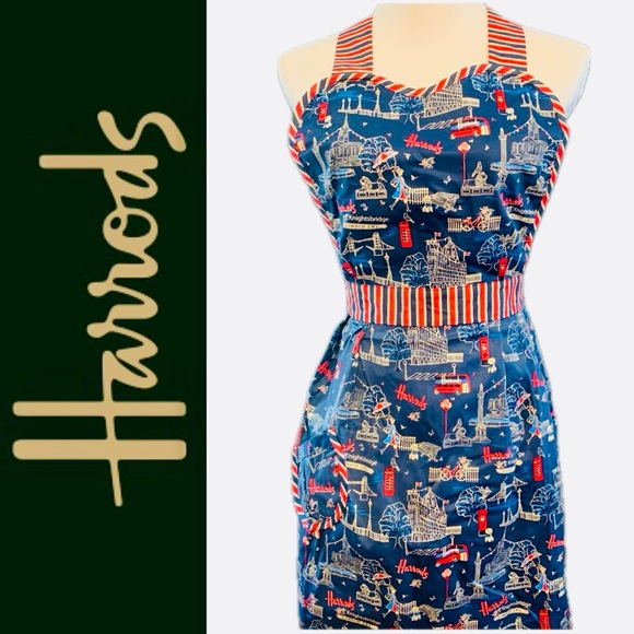 Harrods Other - 🏴󠁧󠁢󠁥󠁮󠁧󠁿APRON NWOT | Adult Two-Tie Apron — Harrods Knightsbridge London SW1